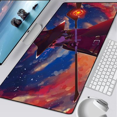 Anime Cute Large Computer Mousepad Megumin Gaming Mouse Pad Locking Edge Speed Gamer Carpet Keyboard Desk Mat PC Accessories