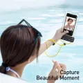 BASEUS กรณีโทรศัพท์กันน้ำสำหรับ iPhone 11 PRO MAX ว่ายน้ำกระเป๋ากระเป๋ากรณี IPX8 สากลปกคลุมสำหรับ Samsung S20 ดริฟท์ดำน้ำท่อง. 