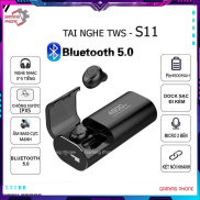 Tai Nghe Bluetooth S11 kiêm sạc dự phòng 4800 mAh
