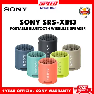 Sony SRS-XB13 EXTRA BASS Wireless Bluetooth Portable Lightweight - Black