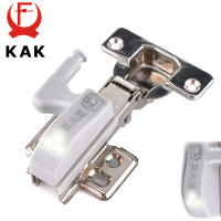 10PCS KAK LED Cabinet Hinge Light Universal Kitchen Bedroom Living Room Cupboard Wardrobe 0.25W Inner Sensor light Hardware