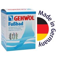 Spot German Gehwol Jiewo natural herbal foot bath salt independent small package softens hard cocoon horniness relieves fatigue