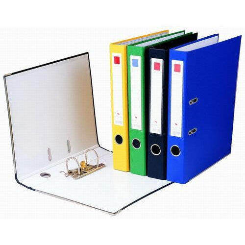 Office Lever Arch Box File A4 Lever Arch File Folder 2 Holes Metal Clip