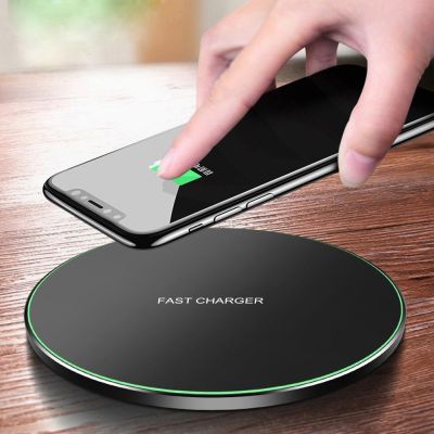 Wireless Charger For iPhone 14 13 12 11 Pro Max XR X Qi Fast Wireless Charging Pad For Samsung Galaxy S23 S22 Ultra High Speed