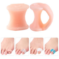 2 pcs = 1 คู่แยก Finger Feet Care Protector ซิลิโคน Toe Orthopedic ผลิตภัณฑ์ Bunion Corrector Hallux Valgus สำหรับ Pedicure