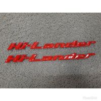 โลโก้ hi-lander สีแดง dmax 07-11