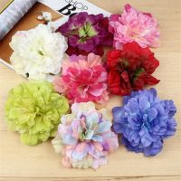 【cw】 5Pcs/lot 10cm large Artificial Silk Wedding Decoration Wreath Headwear Shoes Hat Fake ！