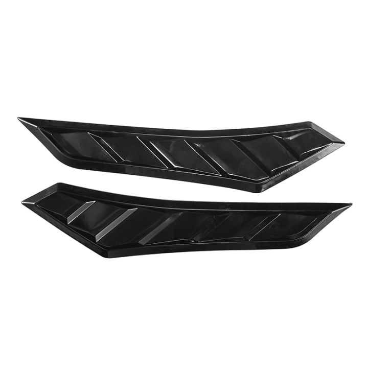 เหมาะกับรถทุกคัน-2ชิ้น-universal-car-auto-bonnet-hood-abs-vent-cover-รถยนต์ด้านหน้า-hood-vent-ยาง-hood-ตกแต่งสำหรับ-honda-toyota-nissan