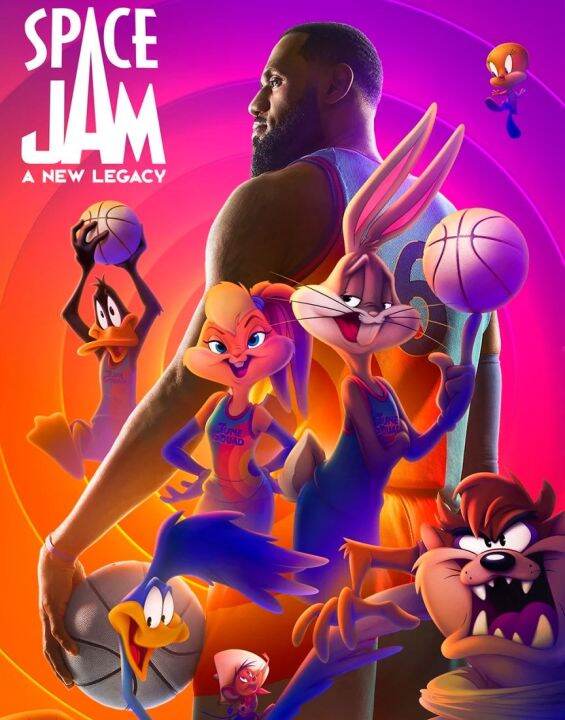 BLURAY MOVIE Space Jam: A New Legacy (2021) S1649 Animation Adventure ...