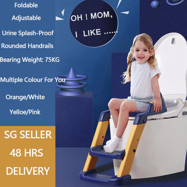 【Free Shipping + 48 Hrs Delivery】Potty Training Seat with Step Stool ...
