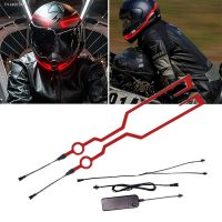 ✧┇ Motorcycle Helmet LED cold light Strip EL Waterproof Sticker 4 Flashing Warning Lights Night Riding Helmet Accessories