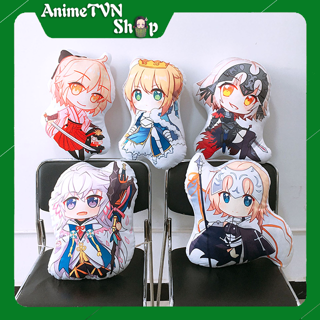 Nhồi bông in 2 mặt Anime Manga Fate Stay Night chén thánh (Saber) - 40 Cm - Siêu dễ thương ôm cực đã Nhồi bông in 2 mặt Anime Manga Fate Stay Night chén thánh (Saber) - 40 Cm - Siêu dễ thương ôm cực đã