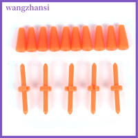 แท่งลอยน้ำ Wangzhansi 5PCSlot แท่งคารามันตกปลาป้องกันวินด์บาร์