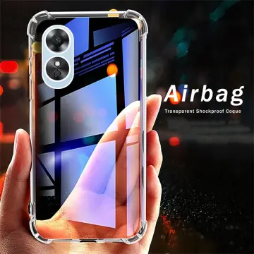 Case for Oppo A78 4G Clear TPU Four Corners Protective Cover Transparent  Soft