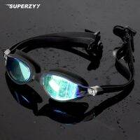 SUPERZYY Professional Goggles Anti-Fog UV Protection Adjustable Swimming Goggles Men Women Waterproof silicone glasses Eyewear Goggles