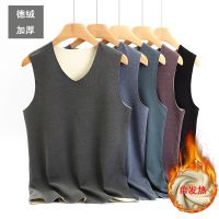 [COD] Warm Mens Thickening and De Bottom Shoulder Sleeveless Top