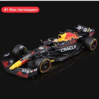 1:24 F1โมเดลปกติ2023 RB18แข่งกระทิงแดง #1 Verstappen #11 Perez สูตรรถโลหะผสม