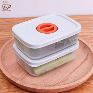 Rice Box, Multi-grain Separated Freezing Box, Brown Rice Reducing Fat Meal  Quantitative Small Lunch Box, Refrigerator Storage Fresh-keeping Food  Container