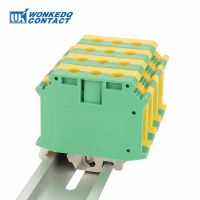 [HOT QAA,JXHKLWW 121] 5Pcs UISLKG35สกรู Ground Modular ป้องกัน Earth Connductor 35มม. สายไฟ DIN Rail Terminal Block UISLKG 35