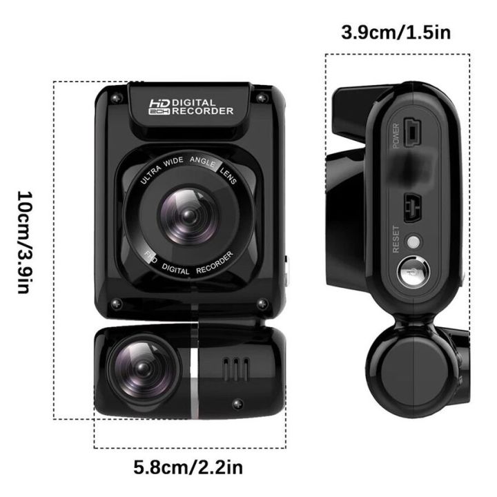 กล้องติดรถยนต์-2-กล้อง-มีคลิปรีวิว-ภายนอกและภายใน-wide-170องศา-wifi-app-super-h-s30
