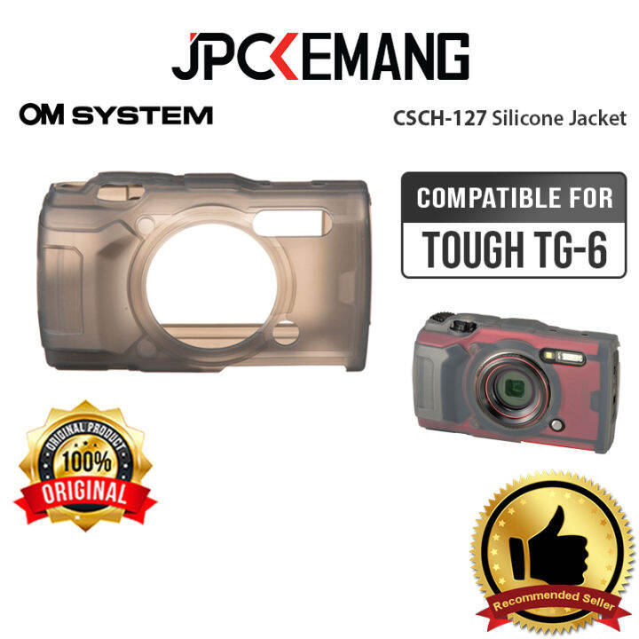 Olympus CSCH127 Silicone Jacket for Tough TG6 Camera Case OM System