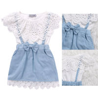 Lace Hollow Girls Skirts Summer Girl Flower Skirts Baby Sleeveless Skirts Children Skirts Kids Party Princess Clothes