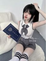 Milk Bear and Cat: Cute Senior Sister Sexy JK Uniform Suit Pure Desire Cos Japanese Super Short Student Suit