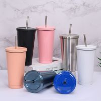 【CW】 17oz Cup Tumbler Mug With Drinking Large Capacity Car Outdoor