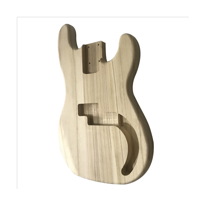 Pb Bass Guitar Bucket Unfinished Guitar Body Maple Solid Wood Diy