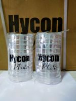 จานเพาะเชื้อ แบบพลาสติก PS(sterile), ขนาด 90x15mm ยี่ห้อ Hycon, บรรจุ 500 คู่ 1 กล่อง