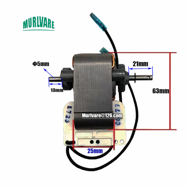 yj62300-220vac-60เฮิร์ต35วัตต์สเตเตอร์ความหนา25มิลลิเมตรรูปเสาพัดลมมอเตอร์สำหรับปั๊มลมสูญญากาศทอดอากาศเตาอบเตา