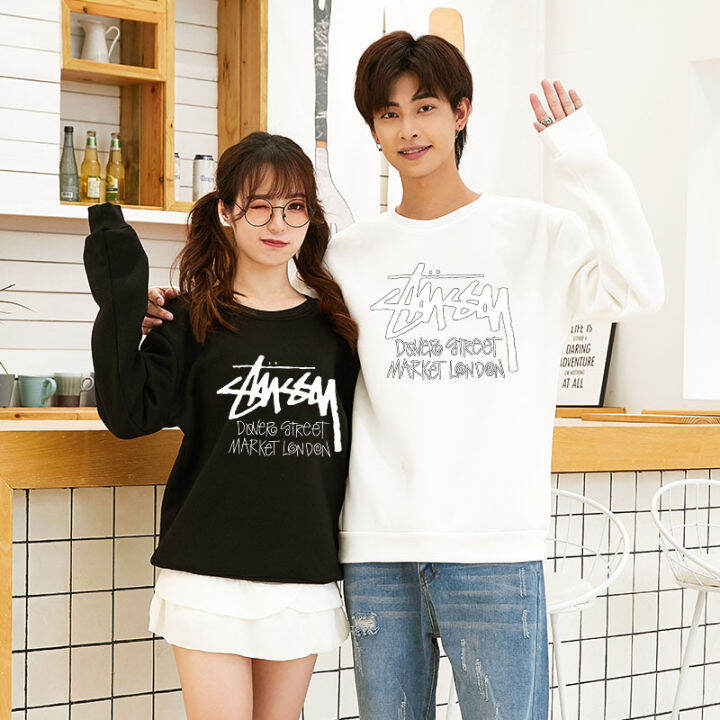 สินค้าในไทย-เสื่อแขนยาวคอกลม-พิมพ์ลายการ์ตูนน่ารัก-เสื้อกันหนาวแฟชั่นเกาหลี-ใส่ได้ทุกฤดู-สีครบไซส์ครบ-ปลีกและส่ง-bk409-o