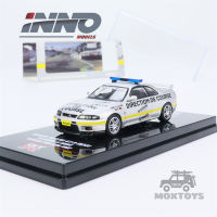 อินโน1:64 NISSAN SKYLINE GT-R (R33) 24ชั่วโมงเลอแมนก้าวรถโมเดล Diecast รถอย่างเป็นทางการ