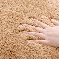 New Simplicity Solid Color Bath Mat Thicken Soft Bathroom Rug Anti-slip Quickly Absorb Water Household Floor Carpet Foot Pad