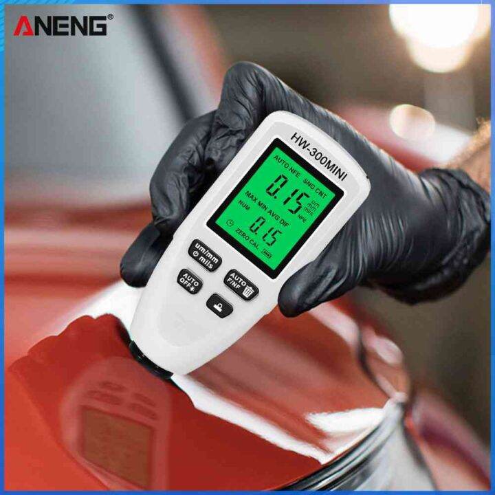 【ANENG】HW300MINI Coating Thickness Gauge 02000UM Auto Paint Gauge