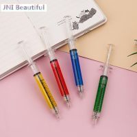 Novelty Syringe Needle Shape Ballpoint Creative Styling Needle Pen Office School Stationery Pen Syringe Needle Ballpoint Pen