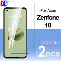 2ชิ้นกระจกคลุมทั้งหมดสำหรับ Asus Zenfone 10 5G กระจกเทมเปอร์ปกป้องหน้าจอ Zenfone10 Zen Fone 10z Fone10 AI2302 2023 5.92ป้องกันหน้าจอขนาดนิ้วปกป้องหน้าจอฝาครอบฟิล์ม