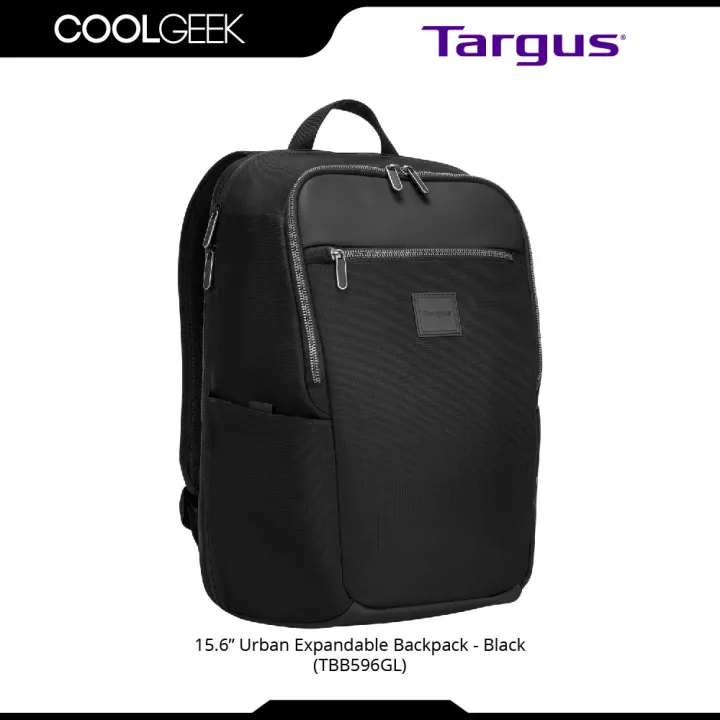 Targus 15.6" Urban Expandable Backpack Black Lazada