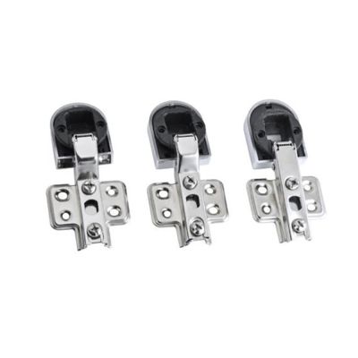 1Pcs Opening 26mm Glass Door Hinge For Cabinet Door Display Wine Cabinet Door Hinge Opening Half Round Cover Hinge