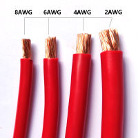 ขายดี RISIN แบตเตอรี่2AWG 35ตร. ม. สายเคเบิ้ล50ตร. ม. ม. 1 M8สายพีวีซีการดึงสายเคเบิ้ลเชื่อมต่อแบตเตอรี่ UPS มอเตอร์รถ