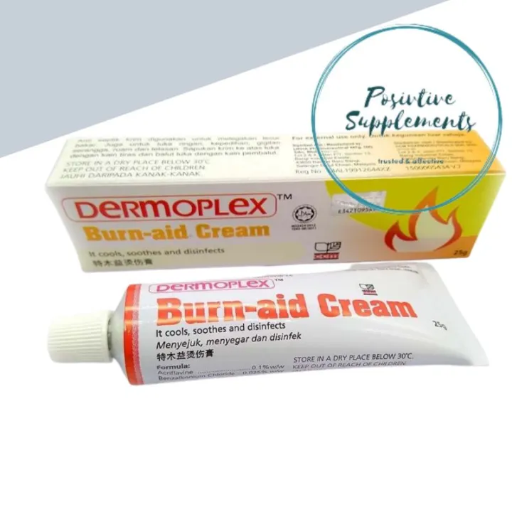 DERMOPLEX BURN AID CREAM 25G | Lazada