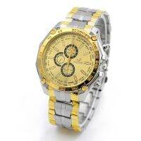 Oren more gold alloy steel with cross-border watch wholesale leisure men quartz