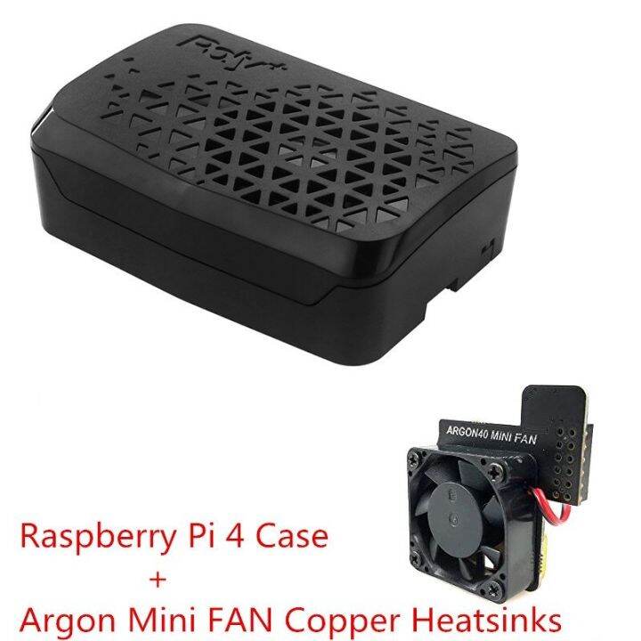 Argon POLY+ Raspberry Pi 4 Model B Vented Case with PWN Mini FAN Copper