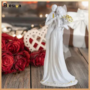 Dul Dul Bride and Bridegroom Gift Showpiece,Marriage Couples Gifts  Showpiece/Couple Statue Showpiece/Engagement Gifts//Gifts For Valentine  Love Couple Showpiece/Just Married Couple Plastic Showpiece Decorative  Showpiece Decorative Showpiece ...