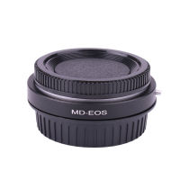 สำหรับ MD-EOS Mount Adapter แหวน Minolta MD MC พร้อมเลนส์แก้วสำหรับ CANON EOS 60D 650D 7D 600D T3กล้อง