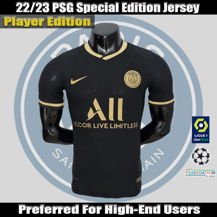 PSG Special Edition Jersey 22/23 Player Version Men Football Shirt GradeAAA Size SXXL PSG
