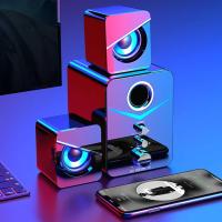 D221 Computer Speakers Wired Bluetooth-compatible 5.0 Desktop Combination Audio Usb Sound Effect Bass Bluetooth Speaker