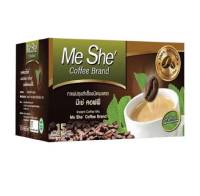 กาแฟมีเช่ คอฟฟี่ Me She Coffee กาแฟหญ้าหวาน 15 ซอง (1 กล่อง )