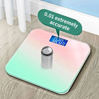 Aurora Gradient Smart Digital Weight Scale Bluetooth Mobile Phone Interconnection Bathroom Body Fat Scale Non-Xiaomi