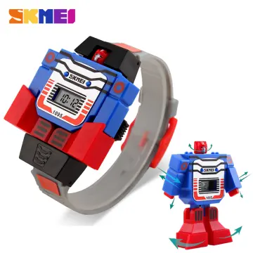 Buy Topsale transformable Super Hero Watch Transformer Robot Toy Convert to  Digital Wrist Watch for Kids Avengers Robot Deformation Watch Super Hero  Figures Plus Watch (Hulk) Online at Low Prices in India -